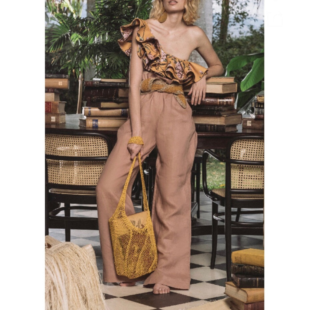 Johanna Ortiz Ancient Moon Linen Pants